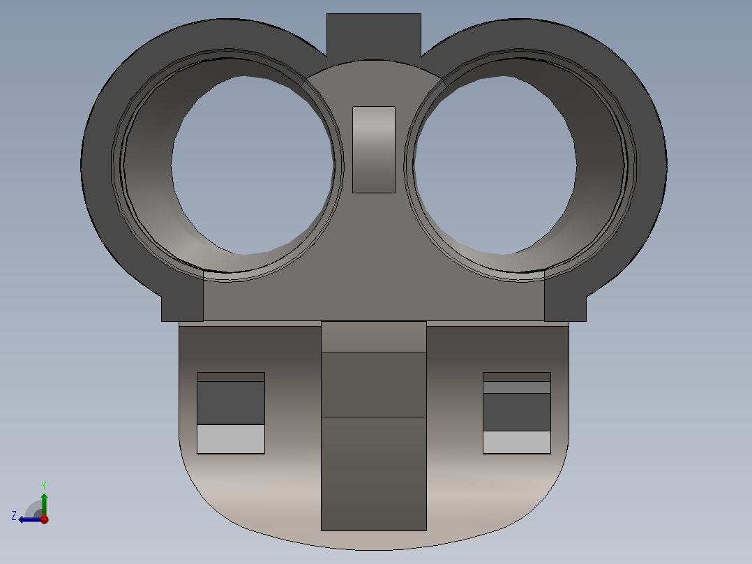 加尔比双管猎枪第1部分枪管总成右视图