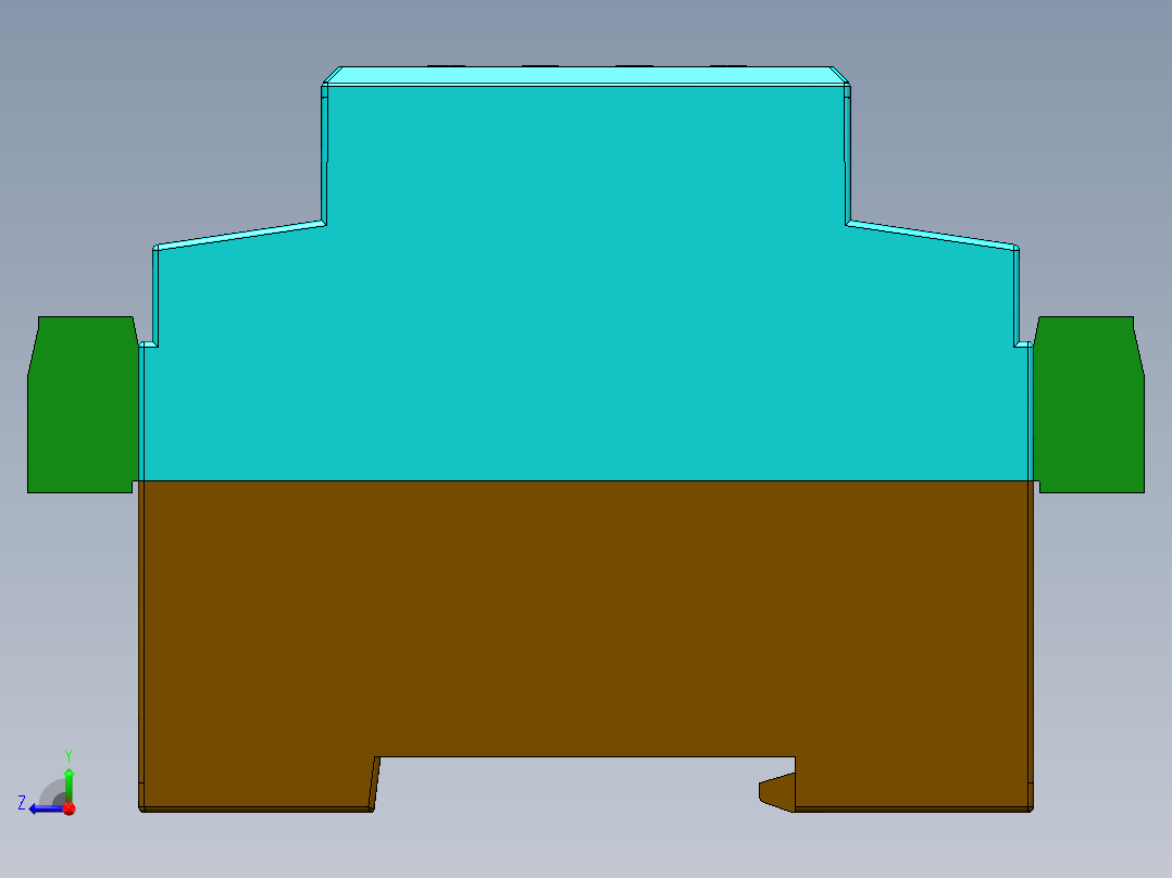 直流桩电能表DCM3366D-J2右视图