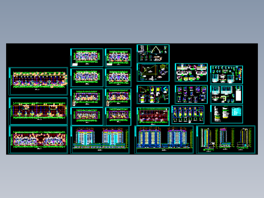 高层住宅建筑图纸