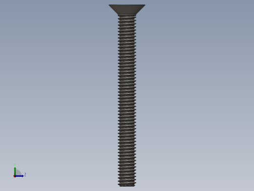Screw_ISO_10642_M4x40_A2.SLDPRT左视缩略图
