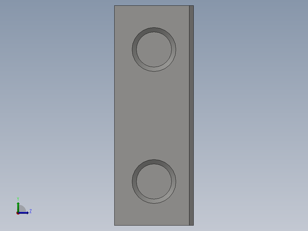 丝杆夹钳左视图