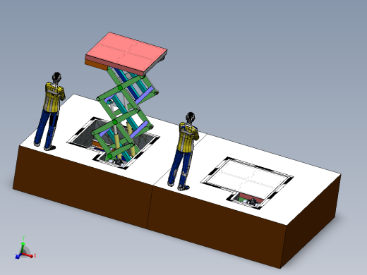 剪叉式升降机 、升降机(77)