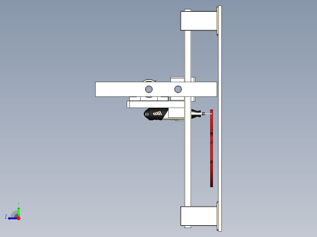 A2004602-木制木复制机右视图