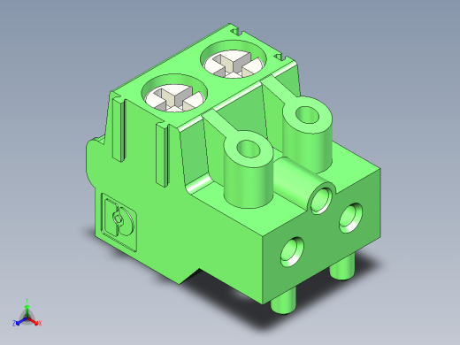 端子板插头2POS 90DEG 5MM