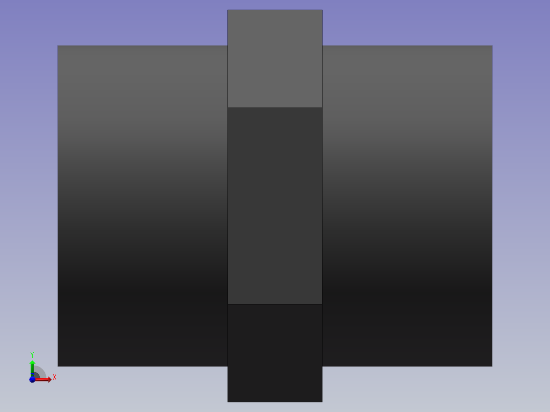 COUPLING_DN20_PN10_U-PVC前视图