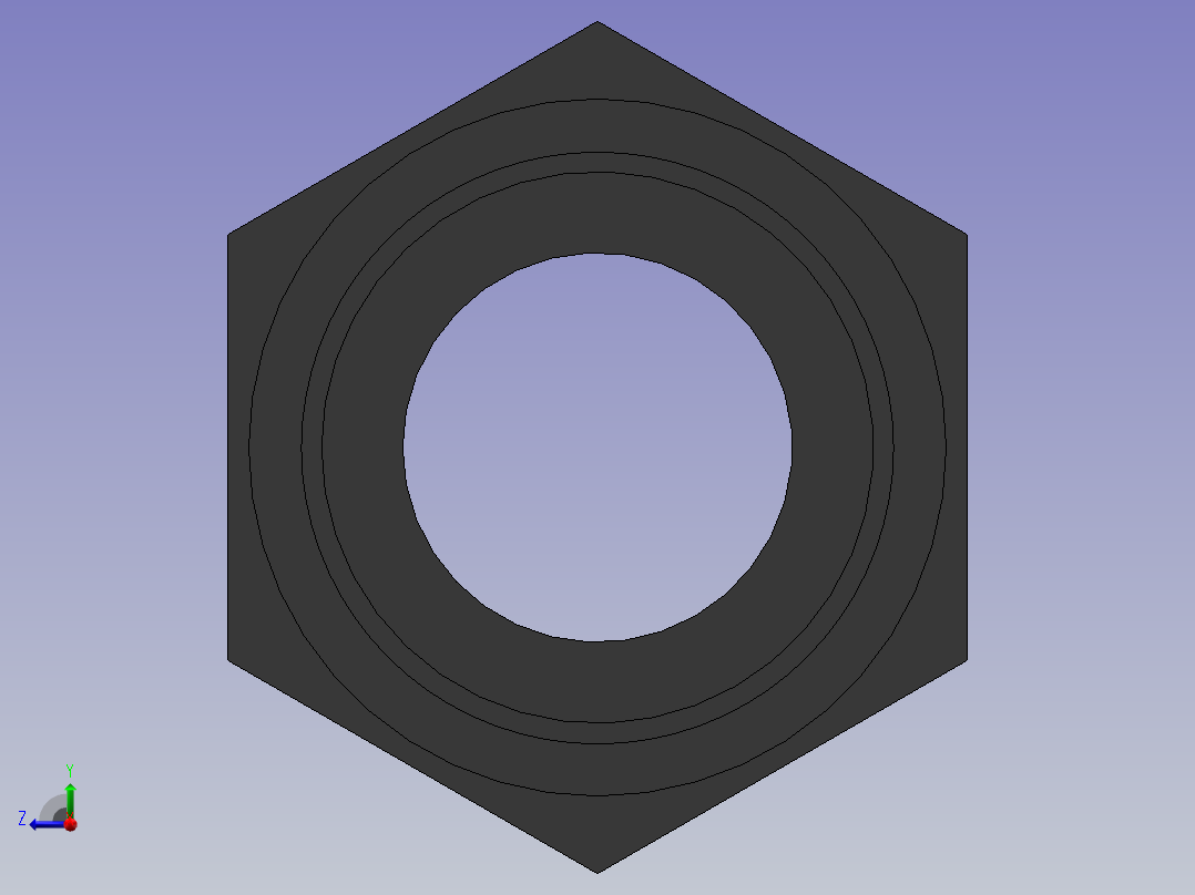 COUPLING_DN20_PN10_U-PVC右视图