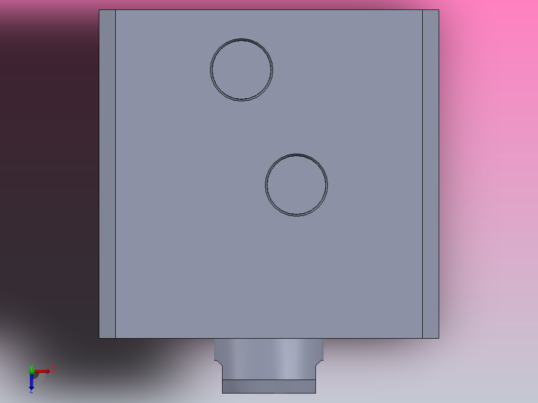 佑嘉欣油缸MPJ-32X20-5俯视图