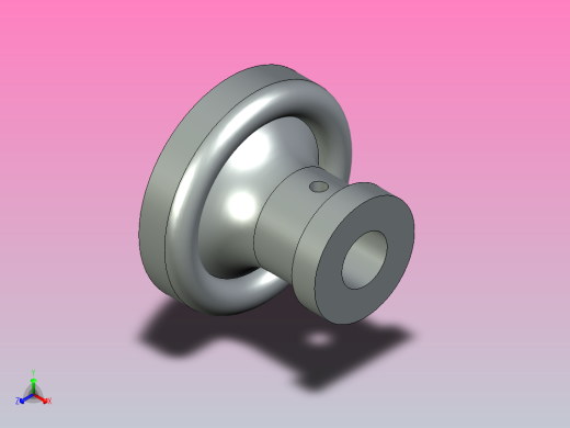 JB标准_滚花把手10正等轴测缩略图