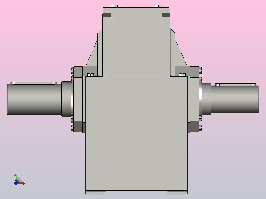 H1SH 1...19平行轴齿轮箱[H1SH1-1.25-A].rar.rar前视图