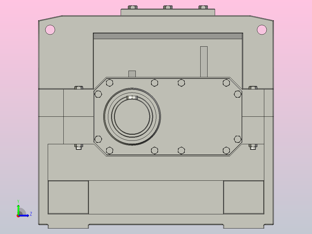 H1SH 1...19平行轴齿轮箱[H1SH1-1.25-A].rar.rar左视图