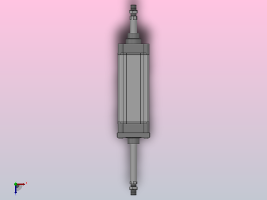 SED双轴复动型气缸SED 100×175-S俯视缩略图