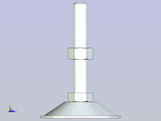 脚轮脚杯3D  WAH01-D90-M16-L100.x_t左视缩略图