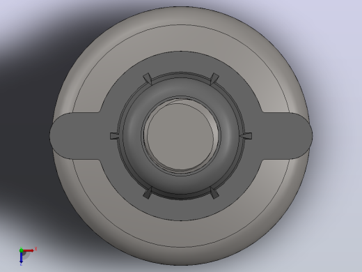 用于一般衣柜-桌子-移动的平整鞋调整脚俯视缩略图