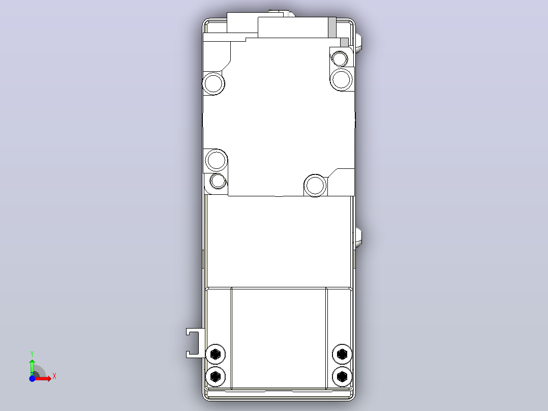钢基模组TPA-KSR-4002C-100A1-MU-H1S0前视图