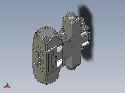 伊顿液压元件DG5V-5-C-2-M-FPA5WL-10-DC-ROCK正等轴测缩略图