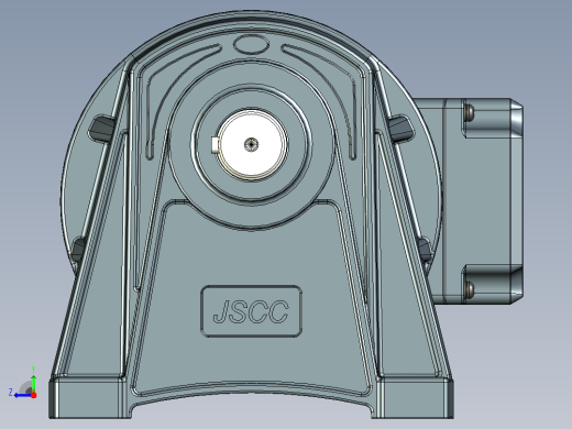 JSCC变频减速电机 f370h02-R右视缩略图