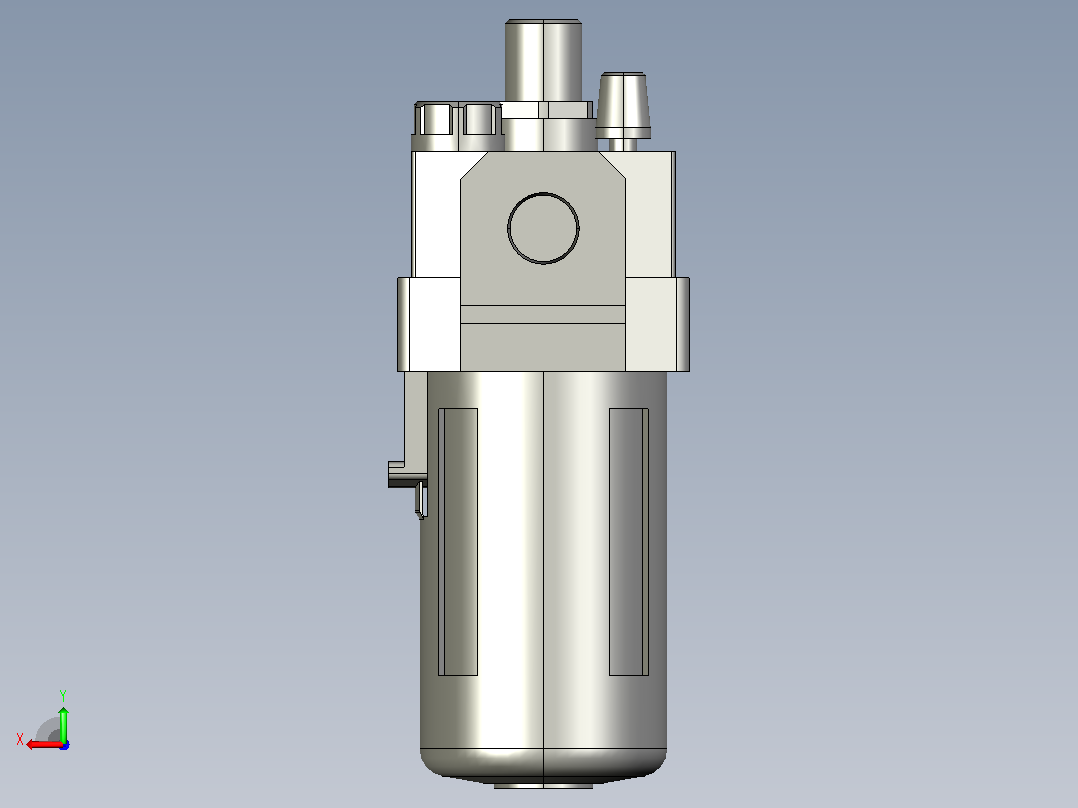 油水分离器AC3010-02-AC后视图