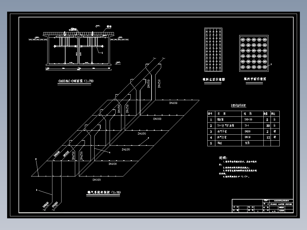 某医院污水处理全套设计