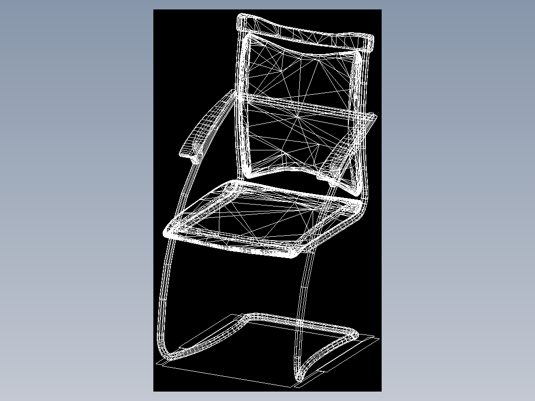 室内家具和灯具等的模型十四-K-C31