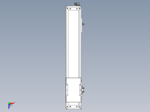 Toyo东佑达直线模组-ECH10-450-BM-100W俯视缩略图