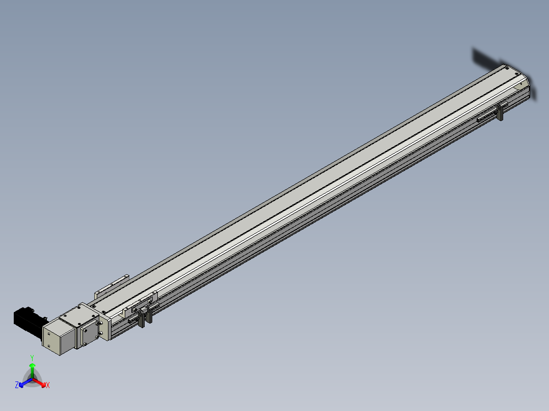 Toyo东佑达直线模组-ETB10-1200-R主视图