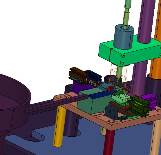方形螺母快速倒角机