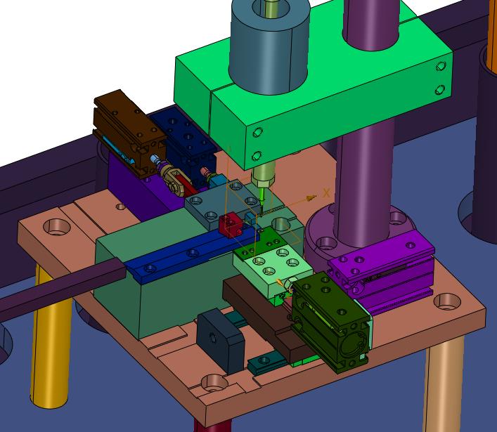 方形螺母快速倒角机