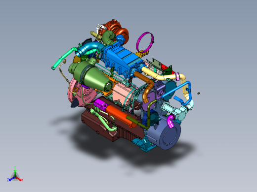 卡特彼勒C32工业柴油发动机