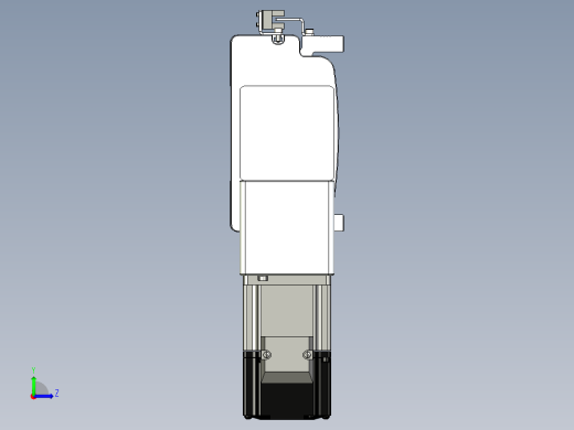 同步带滑台-半封闭B13-L90-S800-L-P40-D3左视缩略图