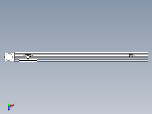 同步带滑台-半封闭B13-L90-S800-L-P40-D3俯视缩略图
