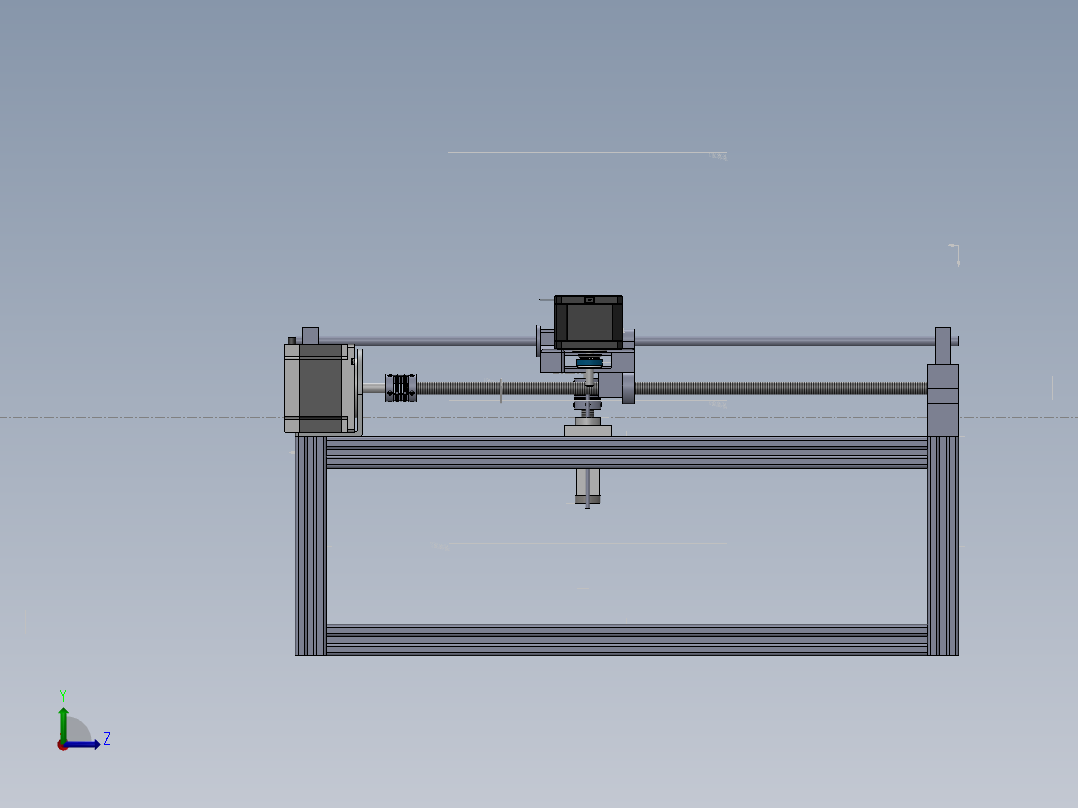 自动排码机左视图