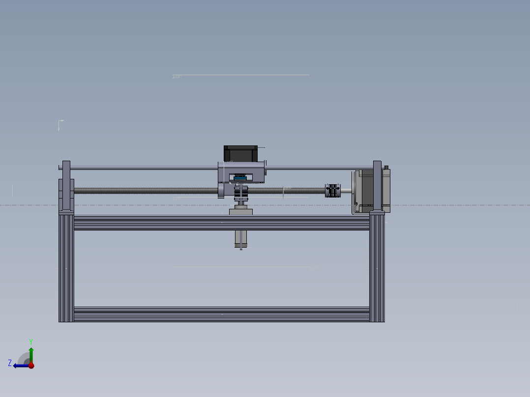 自动排码机右视图