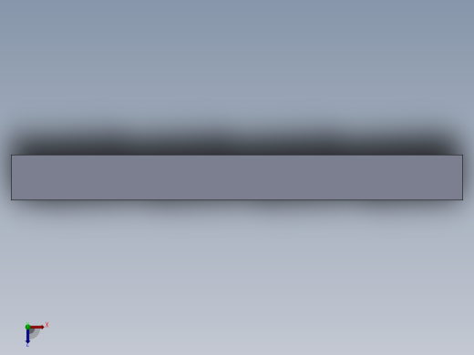 GBT11263H型钢和T型钢3D模型俯视缩略图