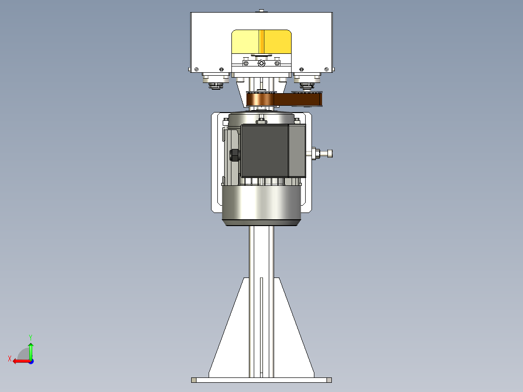 砂带磨光机5后视图