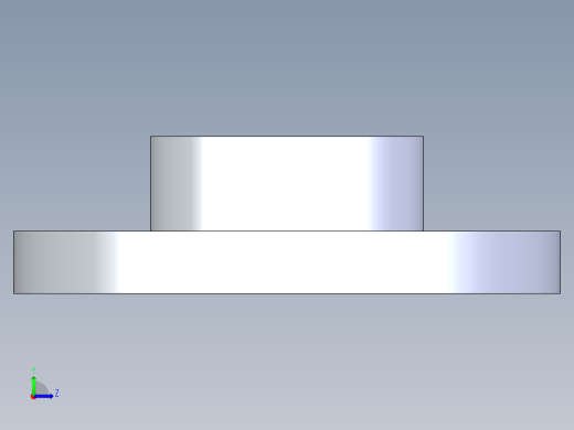 聚氯乙烯配件23-Sch80_Flange One-Piece_SOC_851-025_2.5in左视缩略图