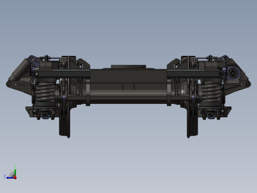 214火车转向架右视缩略图