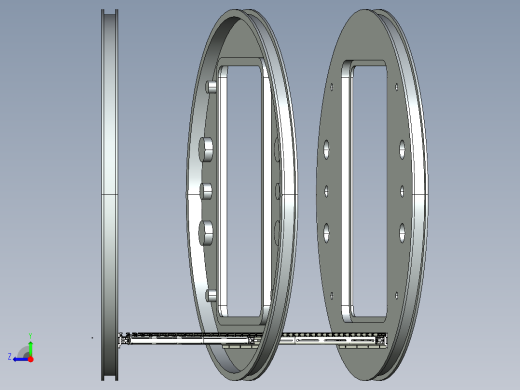 柔性承重地板的设计方案右视缩略图