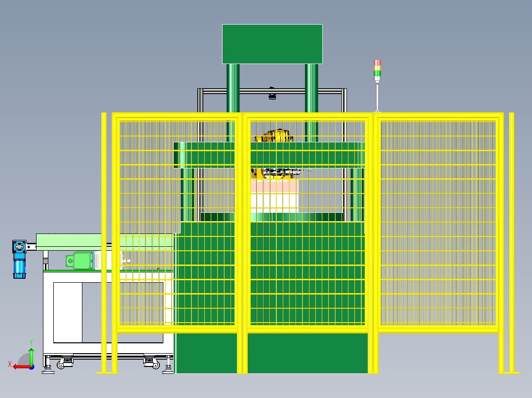汽车座椅6轴自动上料xt后视图