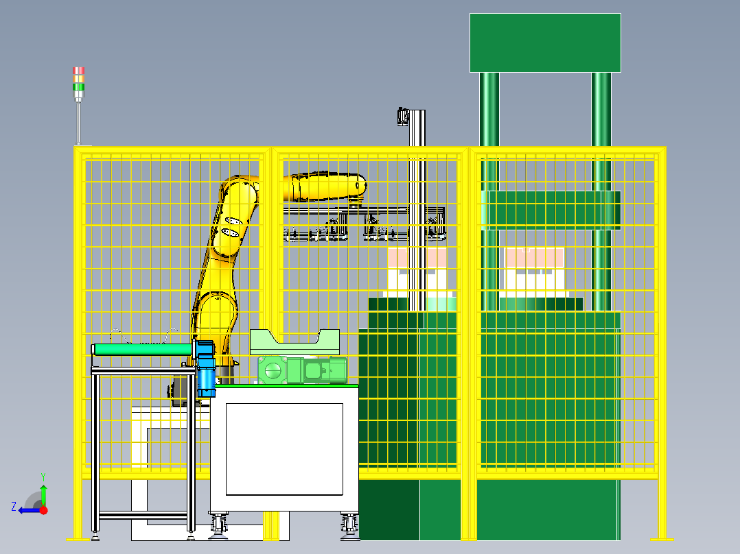 汽车座椅6轴自动上料xt右视图