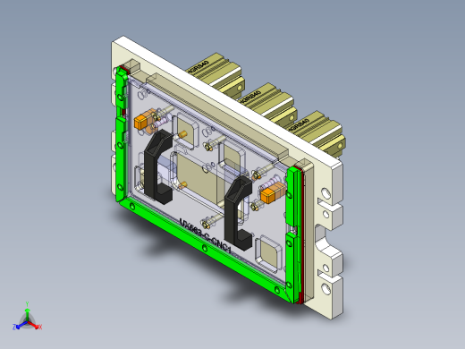 UX563-C-笔记本CNC工装夹具三维模型CNC1-190321