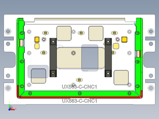 UX563-C-笔记本CNC工装夹具三维模型CNC1-190321前视缩略图