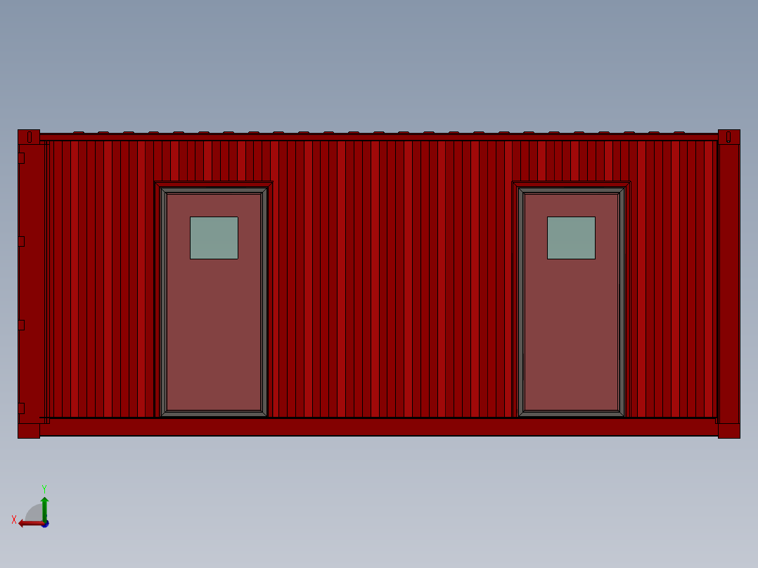 房子、建筑(78)后视图