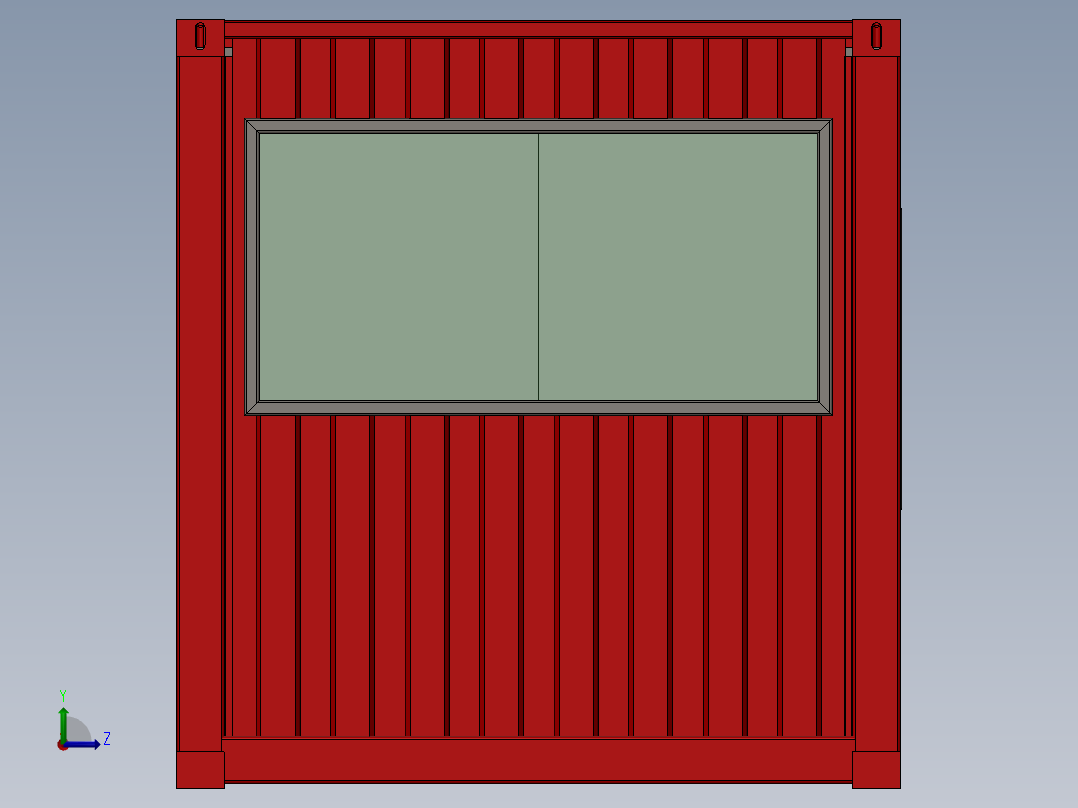 房子、建筑(78)左视图
