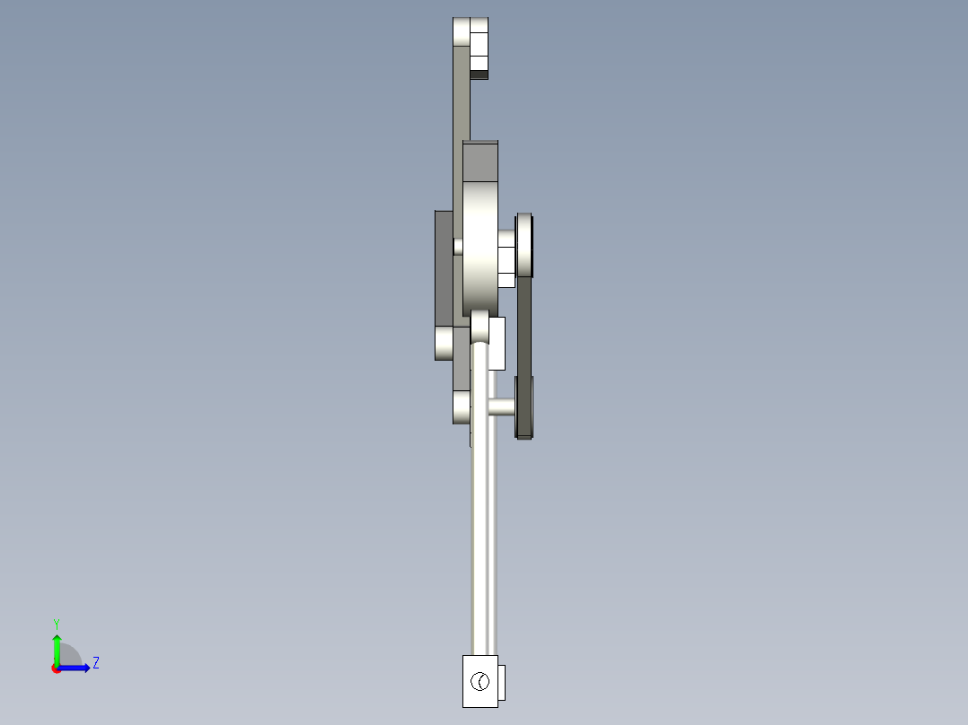 机械传动方案左视图