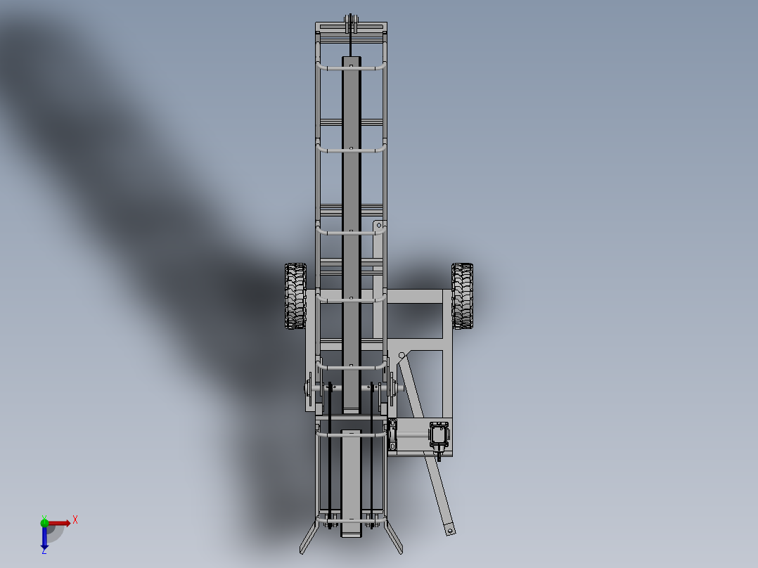 农业机械、播种机(134)俯视图