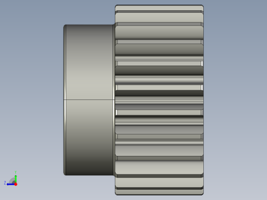 金属齿轮右视缩略图