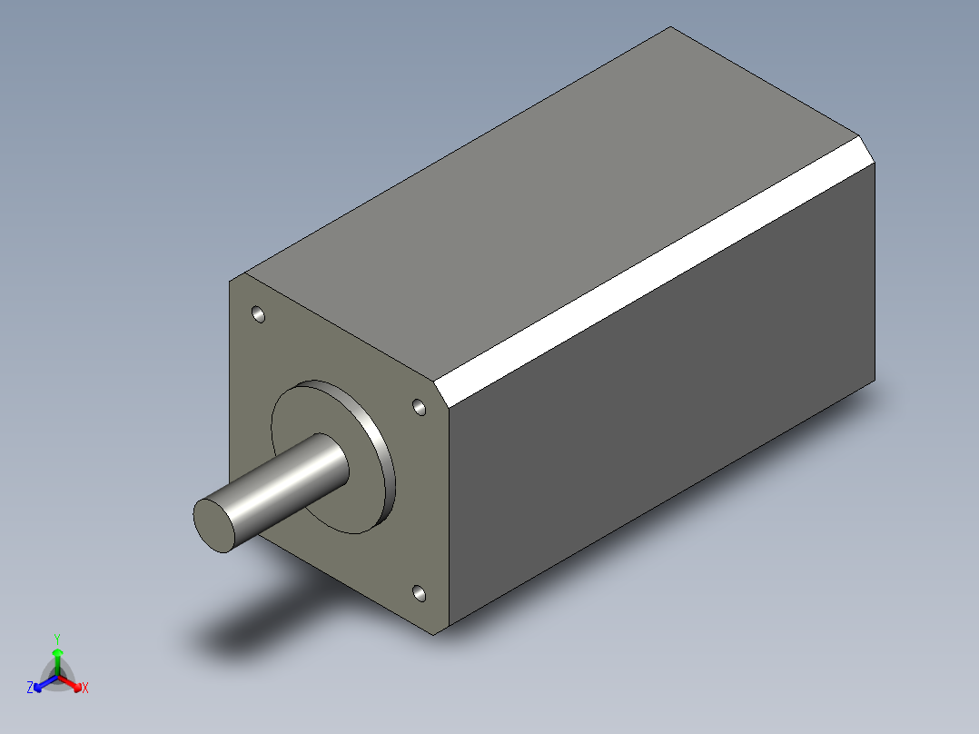 HD2002740-44-00142步进电机主视图