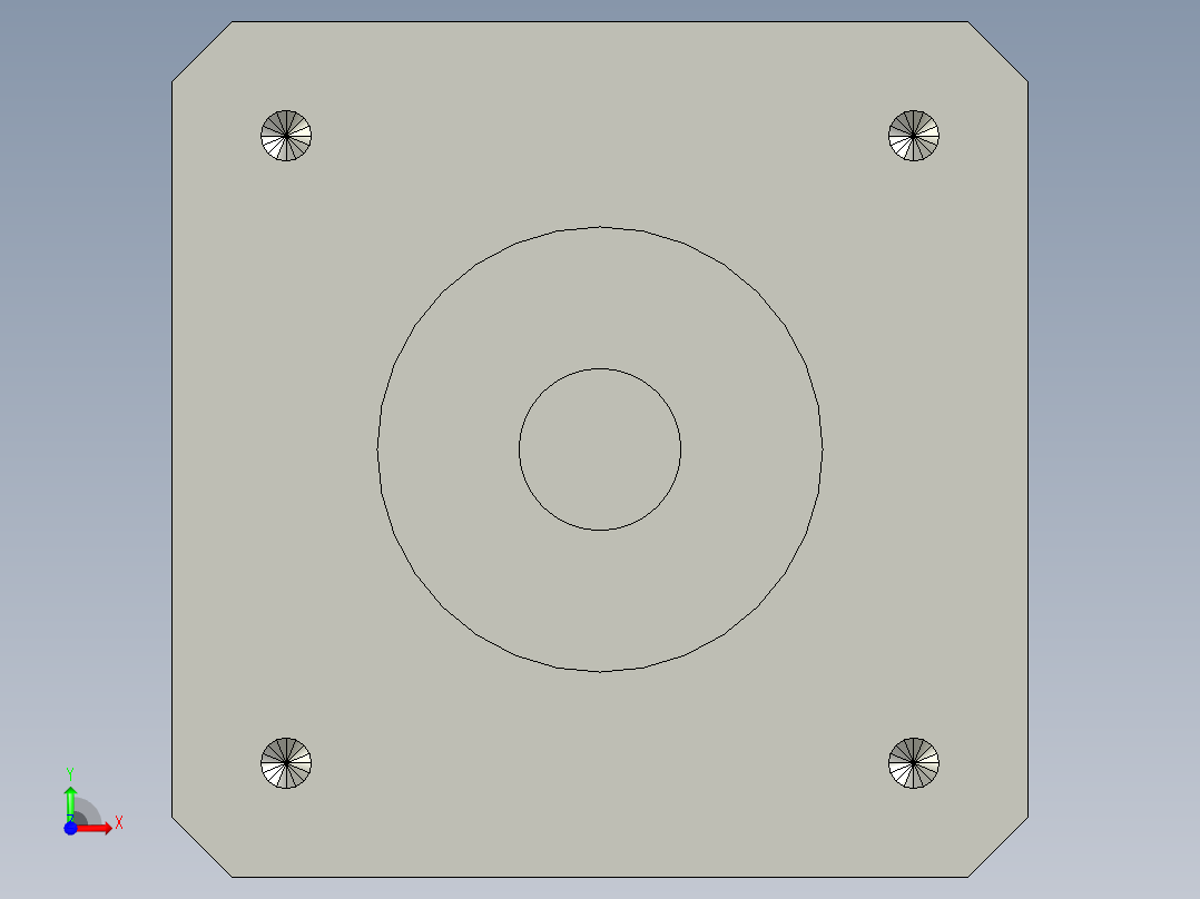 HD2002740-44-00142步进电机前视图