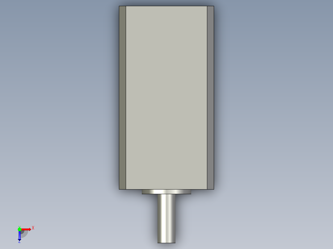 HD2002740-44-00142步进电机俯视图