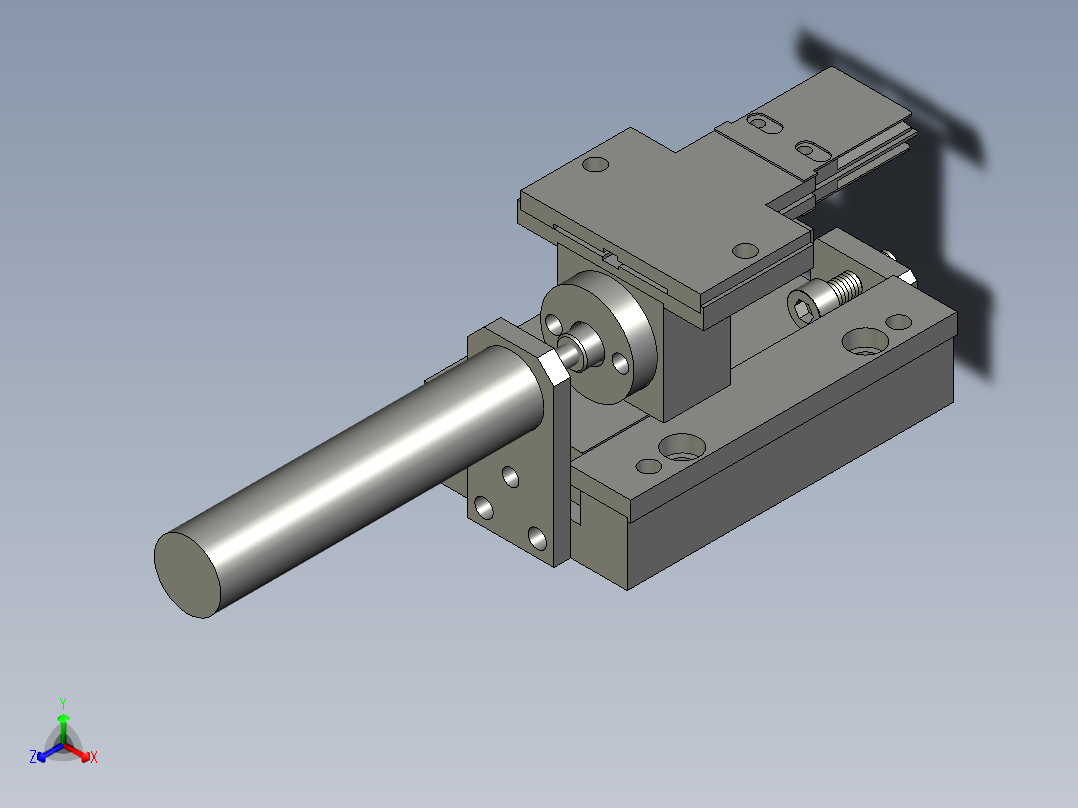 TB-03-00夹布带机构正等轴测图